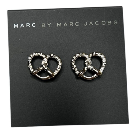 Marc By Marc Jacobs Jewelry - Marc By Marc Jacobs Silver Pretzel Stud Earrings